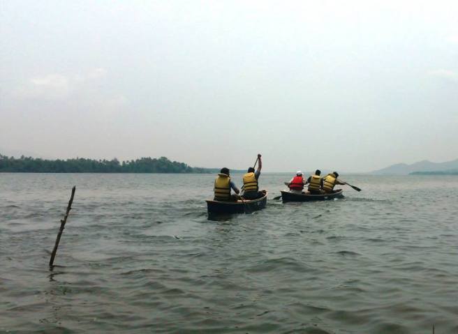 Kayaking in the Kali river (pic: Diwan Singh)